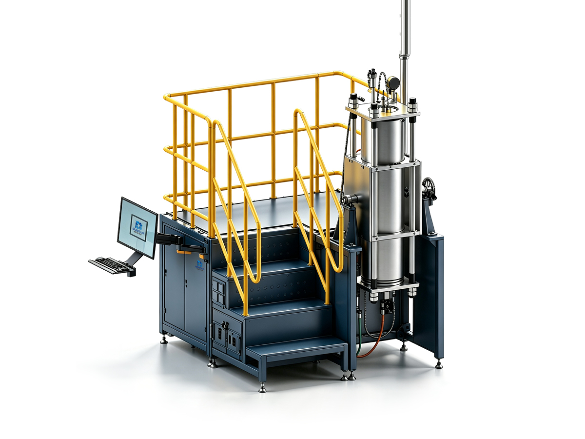 High-Pressure VGF Single Crystal Furnace for InP (Indium Phosphide)